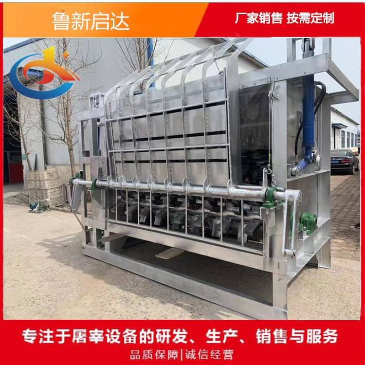 内蒙古屠宰设备 400型猪脱毛机的优势与应用